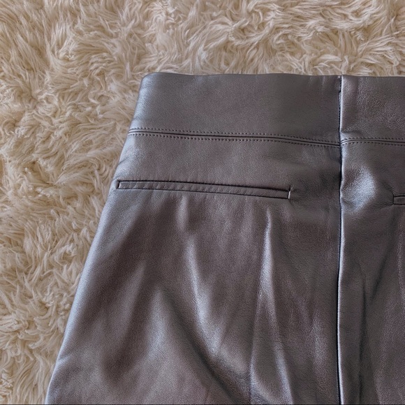 Zara trafaluc metallic leather leggings 💿 - Picture 12 of 16